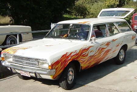 The Opel Rekord C Caravan was